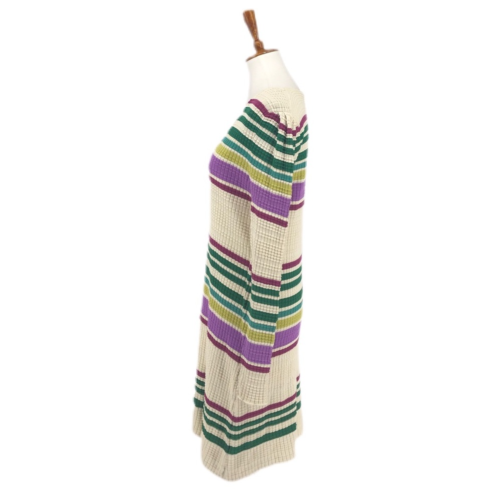 Free People Ivory Stripe Gidget Sweater Dress - Picture 4 of 8